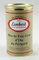 Maison Lembert – GOOSE Foie Gras block – 180gr tin