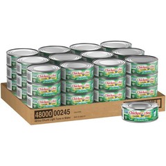 Chicken Of The Sea Chunk Light Tuna In Water, 5 Ounces, 48 Per Case
