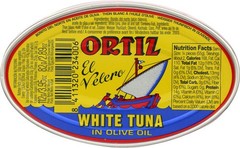 White Tuna in Olive Oil Spanish Wild Caught Fresh Tender Slices 3.95oz Can