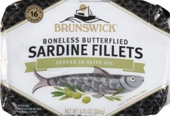 Sardines In Olive Oil, 3.75 Oz Can – Wild Caught Sardines – 17G Protei