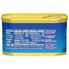 25% Less Sodium Pork Luncheon Meat, 12-Pack, 7oz Cans