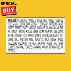 Chicken Creations Classic BBQ – 2.6 oz Pouch (Pack of 12)