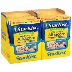 Low Sodium Albacore Tuna in Water 2.6 Oz Pack of 24