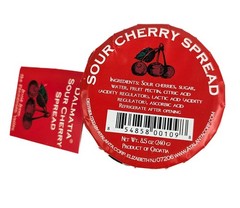 Dalmatia Sour Cherry Spread 8.5 oz Tart Fruity Artisan Jam All-Natural Non-GMO