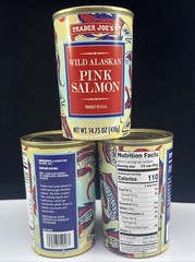 2X Trader Joe’s Wild Caught Alaskan Pink Salmon 14.75oz Exp 6/2028 Salmon & Salt