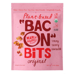 Plant-Based Bacon Bits -Organic, Healthy Vegan Snack, Crunchy Topper, Keto-Frien