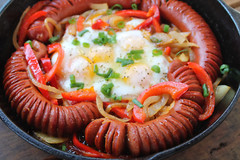 3 Lbs Evergood Louisiana Brand Beef Hot Link Sausages 3 individ packs 16 oz Each