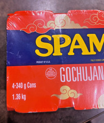 SPAM- GOCHUJAN EDITION (4 pack) *Brand-new unopened* 1.36 KG