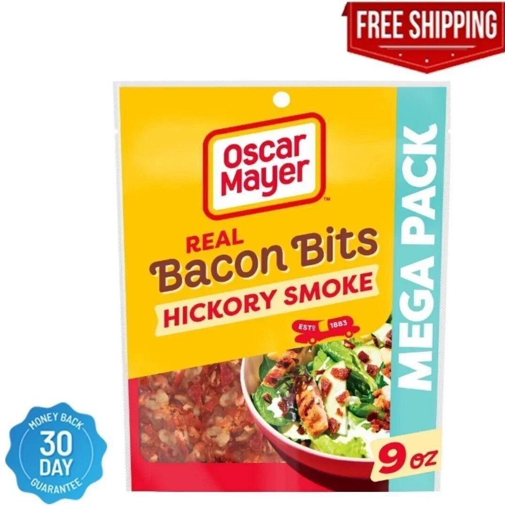 Oscar Mayer Real Bacon Bits Mega Pack, 9 Oz Bag, 2-2.5 Cups…