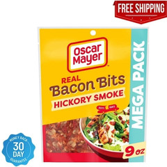 Oscar Mayer Real Bacon Bits Mega Pack, 9 Oz Bag, 2-2.5 Cups…