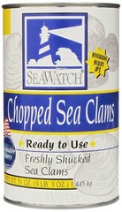 Chopped Sea Clams Ready to Use 51oz.Can