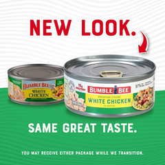 Premium White Chicken Breast with Rib Meat in Water – 19G Protein per Serving –