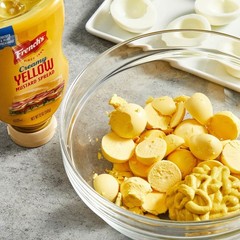 Creamy Yellow Mustard Spread, 12 oz (Pack of 4) – Thick & Creamy Consistency