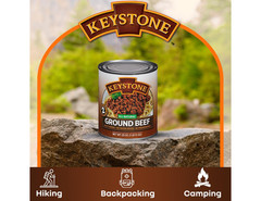 Free Shipping Keystone All Natural Ground Beef, 28 oz Can 3 cans