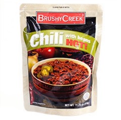 Prison Commissary Hot Chili w/ Beans –RARE Sealed Inmate Food Pouch