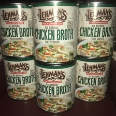Lehman’s Canned Broth for Baking, Cooking and Pantry, All Natural Stock