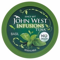 John West Tuna Infusions With Basil 80g – Pack of 6