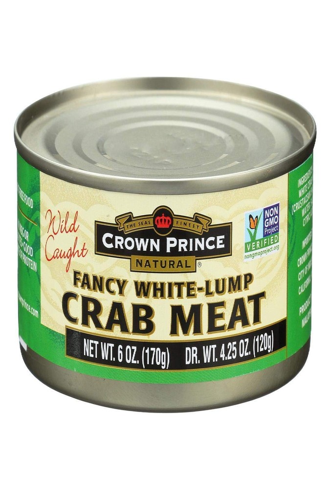 Premium White Lump Crab Meat, 6 oz – Sweet, Delicious Seafood Delight