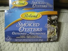 Roland Premier Smoked Oysters Petite FULL CASE OF 10 fancy 3oz. tins NEW FREESHP