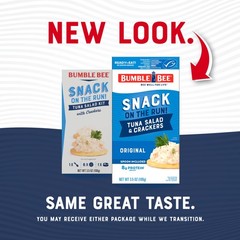 Snack On The Run! Protein Pack, 8g per Box – Original Tuna Salad with Cracker…